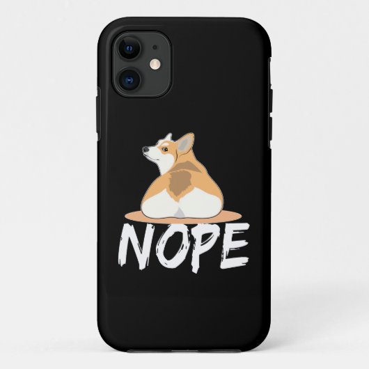Coques Case-Mate iPhone 21 Nope Corgi (Dos)