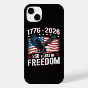 Coque Pour iPhone 14 Plus 250 Ans 1776 2026 250e 4 juillet