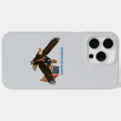 Coques Case-Mate iPhone 250 Ans Oncle Sam, Aigle à tête blanche et Drapeau (Verso (horizontal))