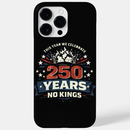 Coques Case-Mate iPhone 250 Ans Pas De Rois Patriotique (Verso)