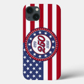 Coques Case-Mate iPhone 250e anniversaire d'Amérique avec le drapeau améri (Verso)