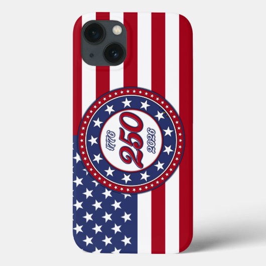 Coques Case-Mate iPhone 250e anniversaire d'Amérique avec le drapeau améri (Verso)
