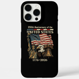 Coques iPhone 16 Pro Max 250e anniversaire des États-Unis 250 ans 4 juillet