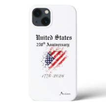 250th USA Anniversary Phone Case Apple