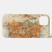 Coques Case-Mate iPhone 25 Densité de l'augmentation de la population, US, (Verso (horizontal))