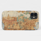 Coques Case-Mate iPhone 25 densités d'augmentation de la population, USA, (Dos (Horizontal))