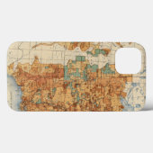 Coques Case-Mate iPhone 25 densités d'augmentation de la population, USA, (Verso (horizontal))