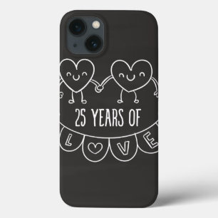 Etui iPhone Case-Mate 25e Anniversary Poison Chalk Hearts