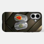 Coques Case-Mate iPhone 25e division d'infanterie (Verso (horizontal))