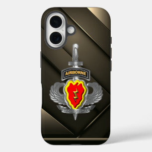 Coques iPhone 16 25e division d'infanterie Afghanistan Vétéran