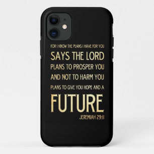 Etui iPhone Case-Mate 29:11 chrétien de Jérémie d'art de vers de bible