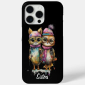 Coques Case-Mate iPhone 2 Chats Owlie (Verso)