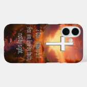 Coques Case-Mate iPhone 2 Corinthiens 5:7 (Verso (horizontal))
