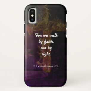 Case-Mate iPhone Case 2 Corinthiens 5:7 Verse de la Bible Citation sur l