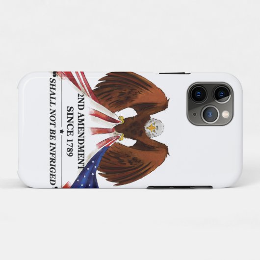 Coques Case-Mate iPhone 2e amendement Oreiller (Dos (Horizontal))