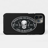 Coques Case-Mate iPhone 2e amendement Oreiller (Dos (Horizontal))