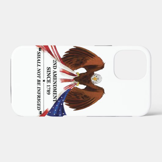 Coques Case-Mate iPhone 2e amendement Oreiller (Verso (horizontal))