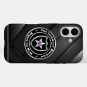 Coques Case-Mate iPhone 2e division d'infanterie (Verso (horizontal))