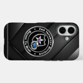 Coques Case-Mate iPhone 2e division d'infanterie (Verso (horizontal))