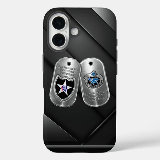 Coques Case-Mate iPhone 2e division d'infanterie (Verso)
