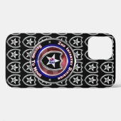 Coques Case-Mate iPhone 2e division d'infanterie " Seconde à aucune " (Verso (horizontal))