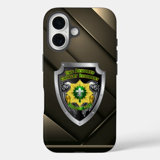 Coques Case-Mate iPhone 2e régiment de cavalerie blindée ACR (Verso)
