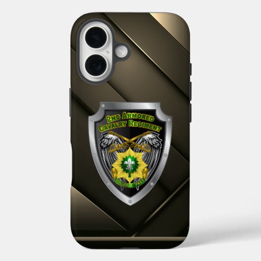 Coques Case-Mate iPhone 2e régiment de cavalerie blindée ACR (Verso)