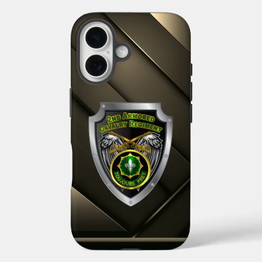 Coques Case-Mate iPhone 2e régiment de cavalerie blindée ACR (Verso)