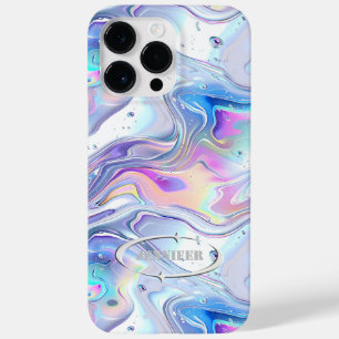 Coque Pour Pour iPhone 14 Pro Max 2YK Metallic Futuristic Nom