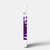 Coques Case-Mate iPhone 300 Jeu violet noir et de téléphone rouge (Verso / Gauche)