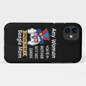 Coques Case-Mate iPhone 33 Spécial pour être une maman Beagle (Dos (Horizontal))