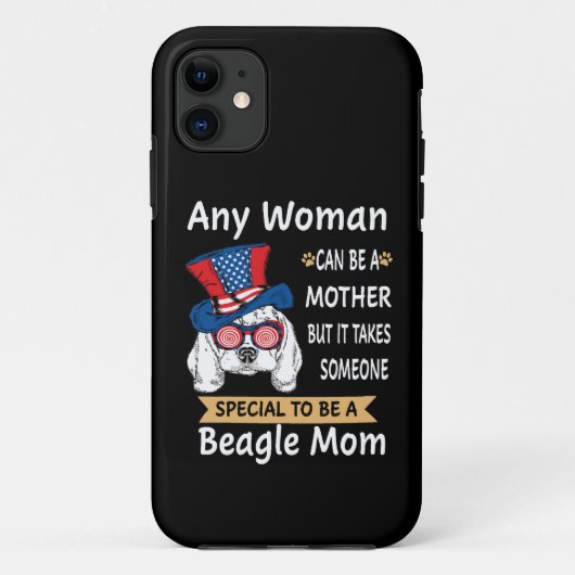 Coques Case-Mate iPhone 33 Spécial Pour Être Une Mère Beagle (Dos)