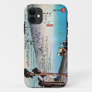 Coque iPhone 11 34. 二川宿, 広重 Futagawa-juku, Hiroshige, Ukiyo-e