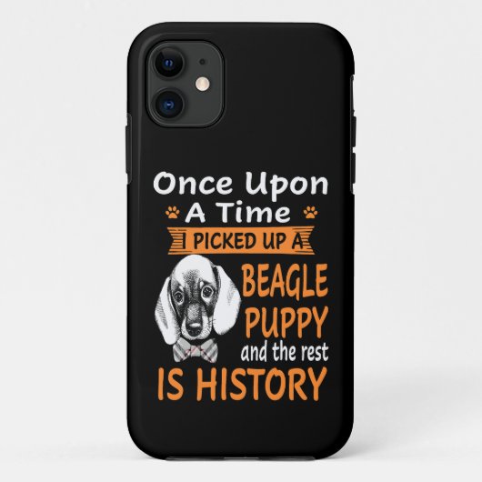 Coques Case-Mate iPhone 38 Un Sur Un Beagle De Temps Puppy (Dos)