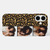Coques Case-Mate iPhone 3 Photo Brown And Gold Leopard Print (Verso (horizontal))