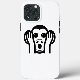 Coques Pour iPhone 3 Singes Sages Kikazaru 聞かざる N'entend pas le Mal E
