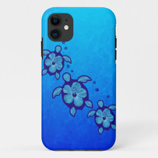 Etui iPhone Case-Mate 3 tortues de Honu bleu