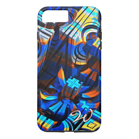 Coques Case-Mate iPhone 3D Art Abstrait 23 (Dos)