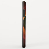 Coques Case-Mate iPhone 3D Spirale Abstraite couleurs chaudes Art fractal (Dos/Droite)