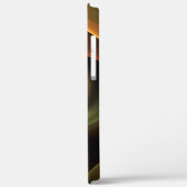 Coques Case-Mate iPhone 3D Spirale Abstraite couleurs chaudes Art fractal (Verso / Gauche)