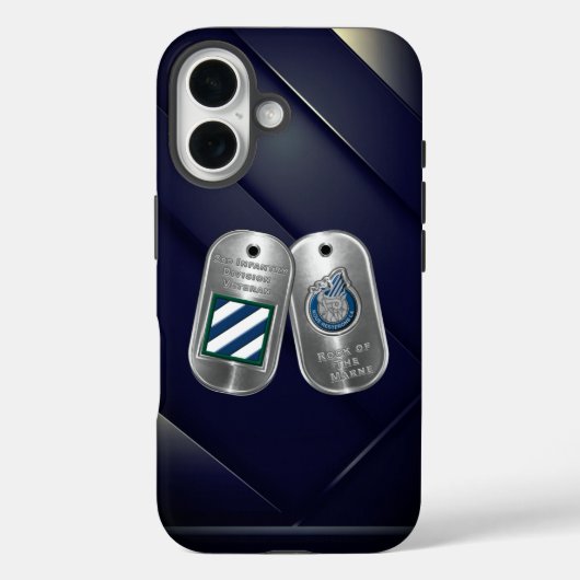 Coques Case-Mate iPhone 3e division d'infanterie (Verso)