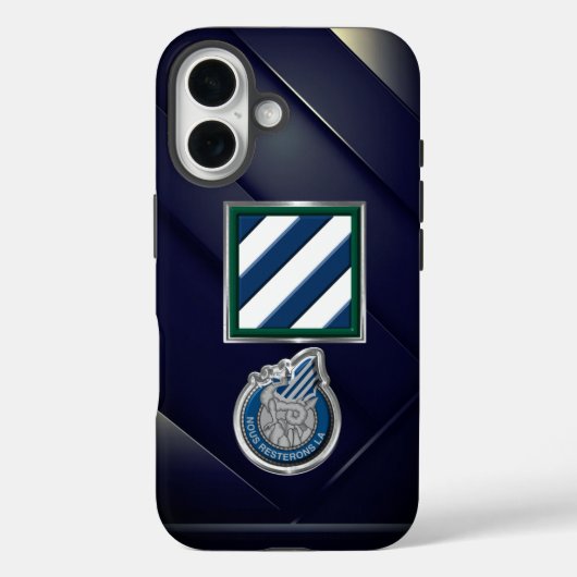 Coques Case-Mate iPhone 3e division d'infanterie (Verso)