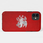 Coques Case-Mate iPhone [400] Dragon islandais, Landvæ ttir [Argent] (Dos (Horizontal))