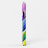 Coques Case-Mate iPhone 42 bandes arc-en-ciel (Dos/Droite)