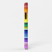 Coques Case-Mate iPhone 42 bandes arc-en-ciel (Dos/Droite)