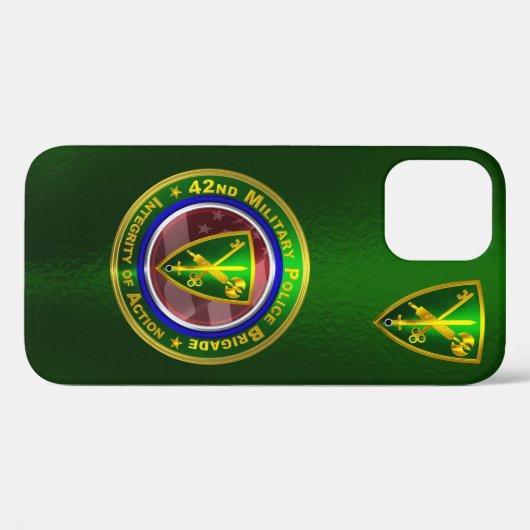 Coques Case-Mate iPhone 42e brigade de police militaire Customisée (Verso (horizontal))