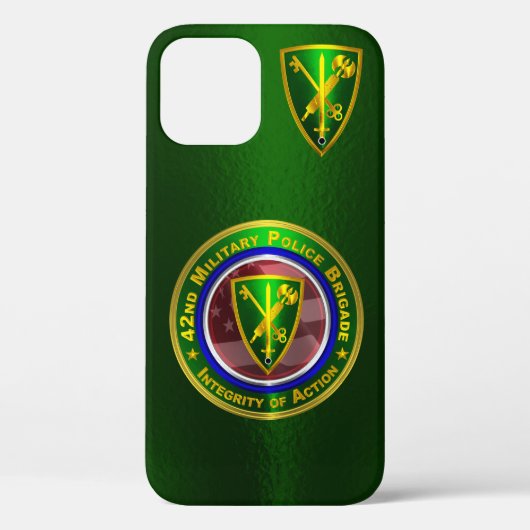 Coques Case-Mate iPhone 42e brigade de police militaire Customisée (Verso)
