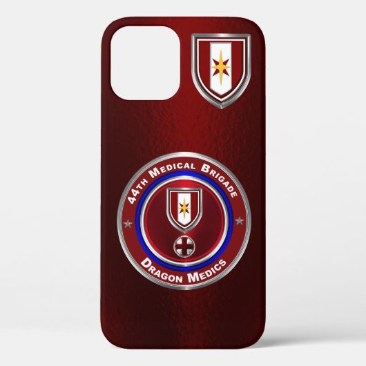 Coques Case-Mate iPhone 44e Brigade Médicale "Dragon Medics" Customisée (Verso)