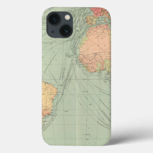 Coques Pour iPhone 45 voies de communication, l'Océan Atlantique