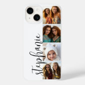 Coques Case-Mate iPhone 4 Collage photo - Bande film avec police manuscrit (Verso)